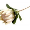 White Protea Artificial Flower