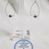 925 sterling Silver Earrings - Large with ball Price is for 1 pair of earrings  36mm diameter upside down teardrop All prices excludes national nominal door-to-door delivery fee Although some earrings might be similar size price is determined on weight as well as manufacturer although all our products are manufactured from the best quality 925 Sterling Silver.