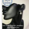925 Sterling Silver Earring Dangle Drop with heart charm. Price per 1 pair of earrings All prices excludes national nominal door-to-door delivery fee Although some earrings might be similar size price is determined on weight as well as manufacturer although all our products are manufactured from the best quality 925 Sterling Silver.