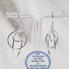 925 sterling Silver Earrings - L - Circles of eternity - Stunning Price per 1 pair of earrings Main circle only  -  28 mm ball diameter All prices excludes national nominal door-to-door delivery fee Although some earrings might be similar size price is determined on weight as well as manufacturer although all our products are manufactured from the best quality 925 Sterling Silver.
