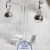 925 sterling Silver Earrings - Pretty Woman Half Hoop Dangle Ball Earring - Stunning!! Price per 1 pair of earrings Glitter ball 14 mm ball diameter All prices excludes national nominal door-to-door delivery fee Although some earrings might be similar size price is determined on weight as well as manufacturer although all our products are manufactured from the best quality 925 Sterling Silver.