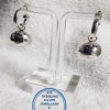 925 sterling Silver Earrings - Pretty Woman Half Hoop with end ball & Dangle Ball Earring - Stunning!! Price per 1 pair of earrings Ball 16  mm ball diameter All prices excludes national nominal door-to-door delivery fee Although some earrings might be similar size price is determined on weight as well as manufacturer although all our products are manufactured from the best quality 925 Sterling Silver.