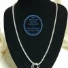 925 sterling Silver Pendant - Russian Eternity rings  - showstopper Price per 1 pendant Price excludes chain 20mm left to right diameter