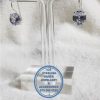 925 sterling Silver Earrings - L Oval Cubic Zirconia Drop Price per 1 pair of earrings All prices excludes national nominal door-to-door delivery fee Although some earrings might be similar size price is determined on weight as well as manufacturer although all our products are manufactured from the best quality 925 Sterling Silver.