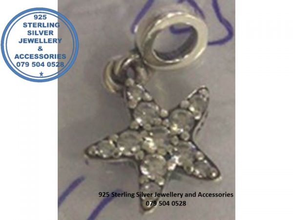Starfish Sterling Silver Earring Charm