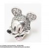 925 Sterling Silver  Cubic Detailed Mickey Mouse Charm Bead. Pandora Compatible 