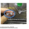 Halo Heart Cubic Sterling Silver Studs Earrings