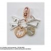 925 Sterling Silver Dangle Drop Two Tone I Love my Family Rose gold Plated Charm. Pandora Compatible