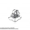 925 sterling Silver Disney Magic Hat Micky Charm Bead. Pandora Compatible