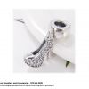 925 Sterling Silver Fairy tale Shoe Heels Stiletto Cubic Detail Dangle Charm. Pandora Compatible