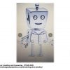 Man Robot charm