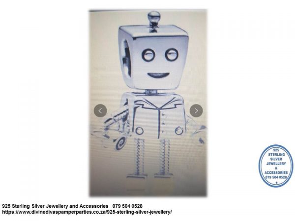 Man Robot charm