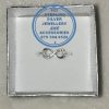 925 Sterling Silver Infinity Ring with Cubic detail half of infinity part