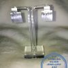 925 Sterling Silver Showstopper Double Sqaure Stud Earrings