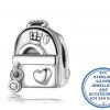 925 Sterling Silver Backpack Pandora Compatible Bead Charm