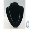 925 Sterling Silver Popcorn Bulky Chain Statement Detail 60 cm 3mm