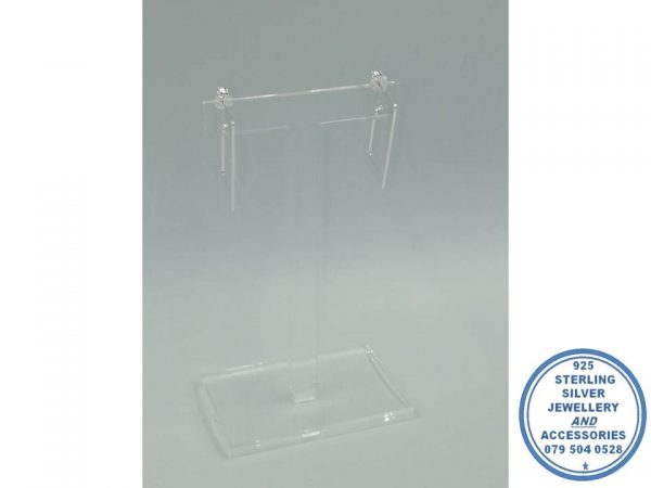 925 Sterling Silver Statement Open Rectangular Hoops with studs