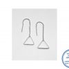 925 Sterling Silver Trendy Triangle Chain Ear Treader Earring