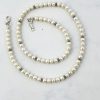 925 Sterling Silver Peal Necklace