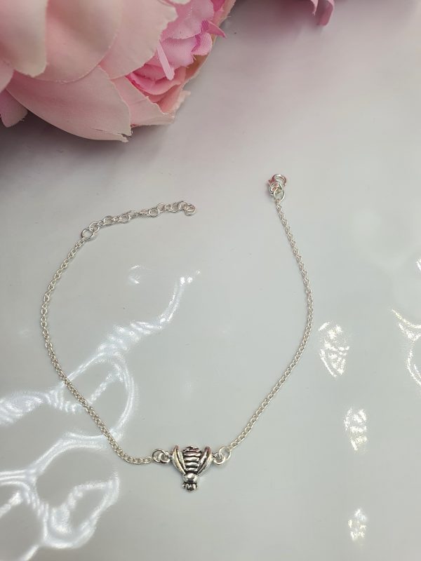 925 Sterling Silver Bee Bracelet