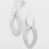 925 Sterling Silver Double Marquise Stud Earrings