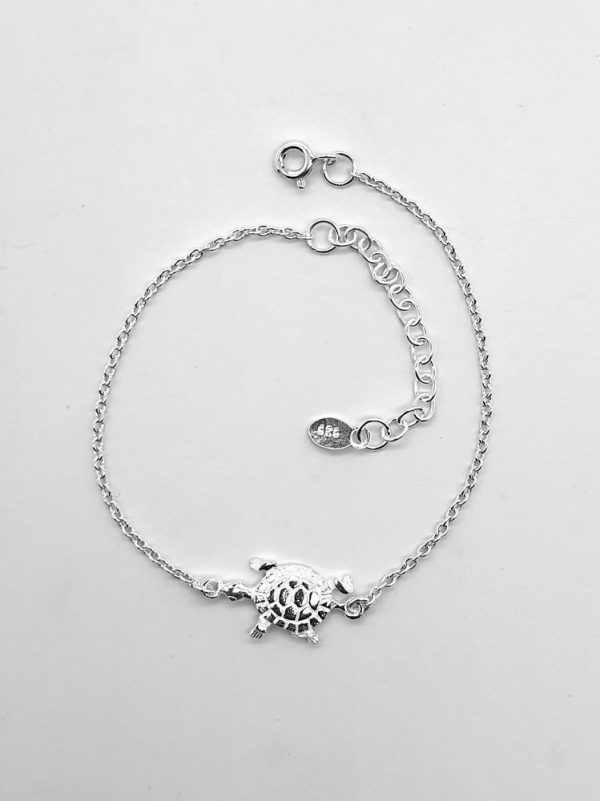 925 Sterling Silver  Turtle Bracelet 